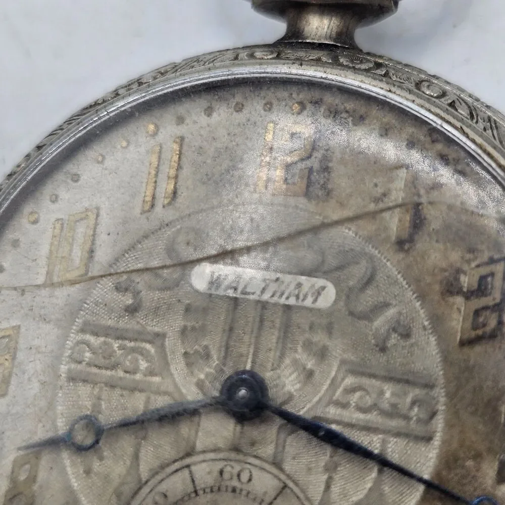 Vintage Waltham 17 Jewel 14kt Gold Filled Pocket Watch